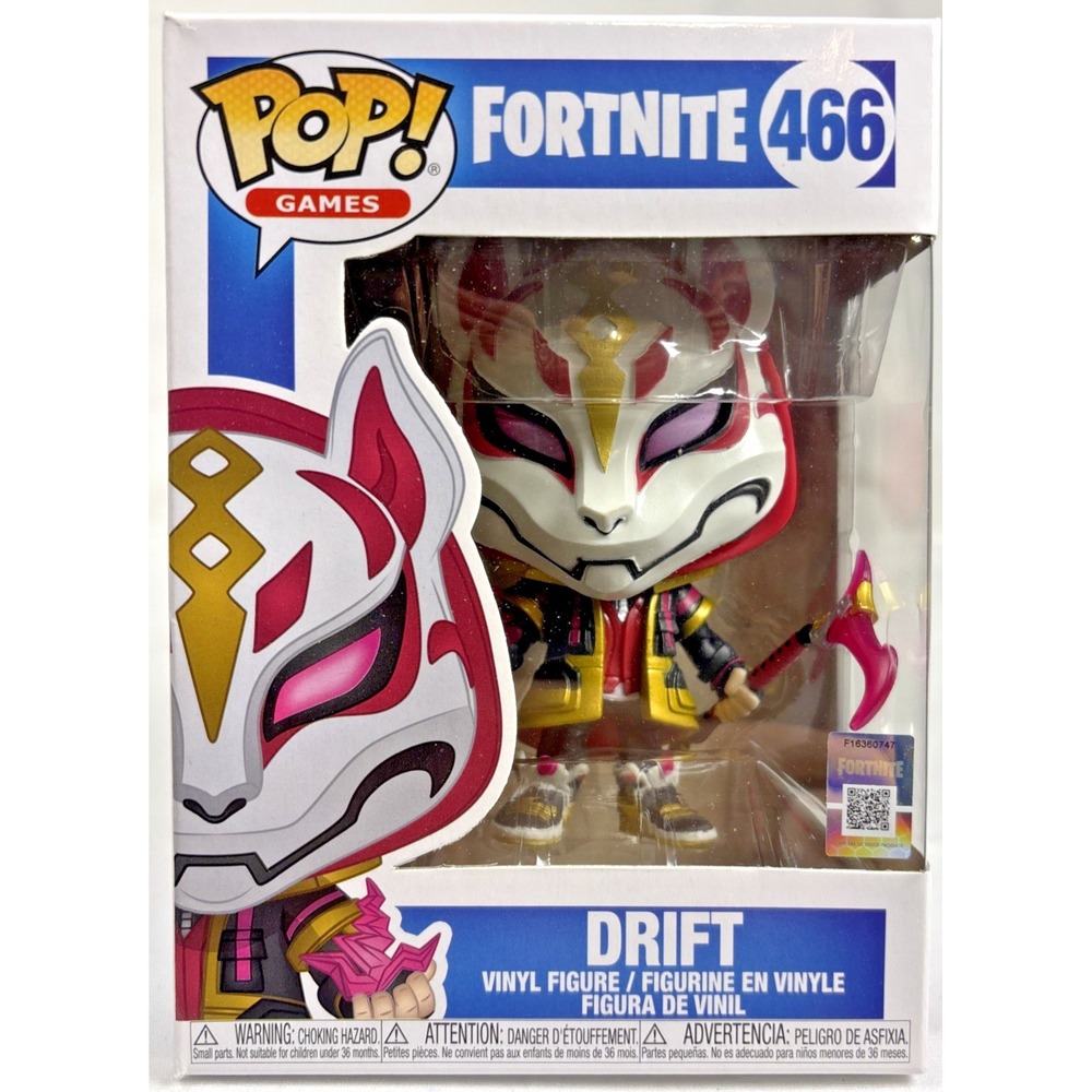 Funko Pop! Fortnite Drift #466 Vinyl Figure w/ Sorter – See Photos